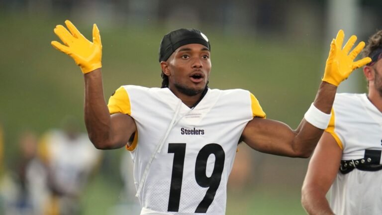 WR Calvin Austin III leaving Steelers to sign with Giants