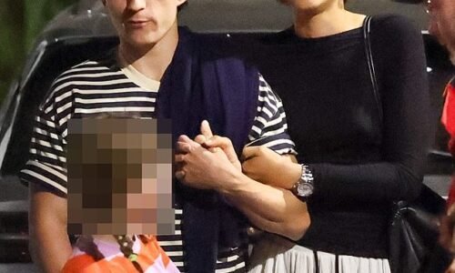 Zendaya and Tom Holland tend to avoid the spotlight anywhere in public, so it was a rare sight to see them step out for dinner in Los Angeles on Friday night