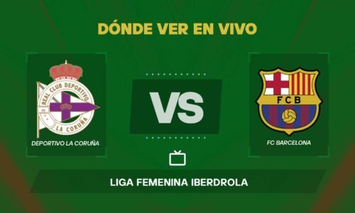 Deportivo vs Barcelona donde ver
