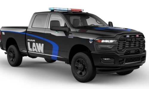 2027 Ram 2500 Emergency Response Vehicle Is a Pursuit-Capable Heavy Duty Police Truck