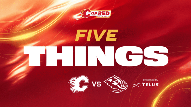 5 Things - Flames vs. Mammoth