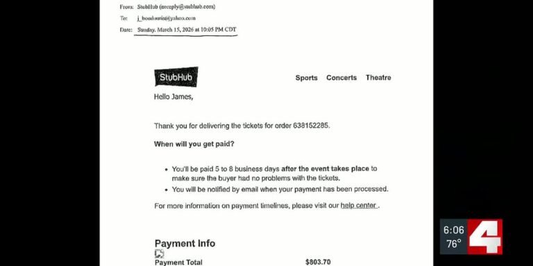 A fan’s problems re-selling March Madness tickets on StubHub goes viral