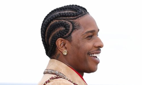 A$AP Rocky Accessorized With His Daughter’s Chanel Shoes
