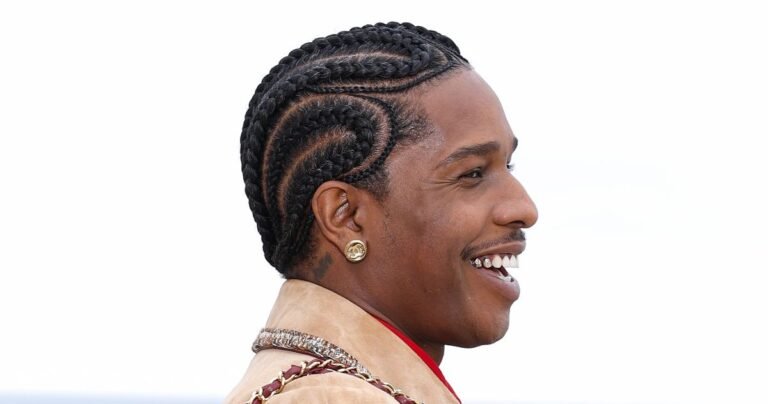 A$AP Rocky Accessorized With His Daughter’s Chanel Shoes