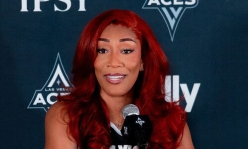 Aces media day 2026: A'ja Wilson unveils Jean Grey-inspired look