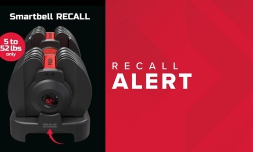 Adjustable dumbbells recalled after multiple injuries reported by dislodging weights