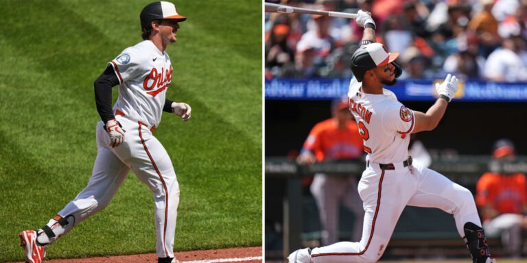 Adley Rutschman hits grand slam that bounces out of outfielder's glove