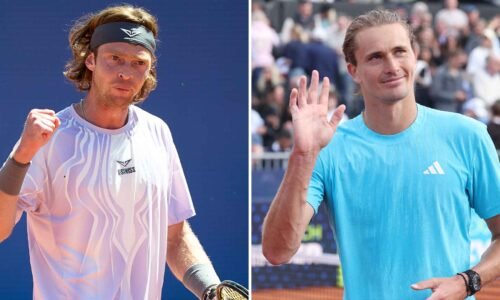 Andrey Rublev and Alexander Zverev are both into their 33rd ATP 500 quarter-finals.