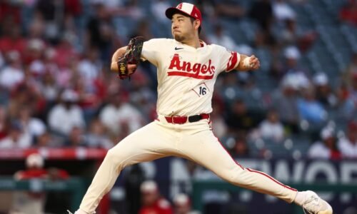 Angels' Yusei Kikuchi exits early with shoulder tightness