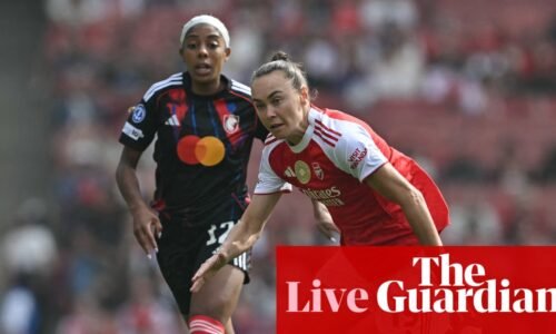 Arsenal v OL Lyonnes: Women’s Champions League semi-final, first leg – live | Women's Champions League