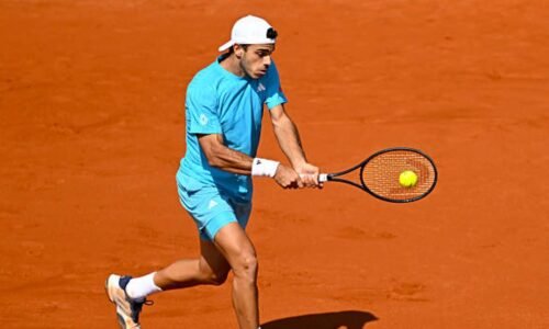 Fran Cerúndolo, en Madrid Open 2026. Foto: gettyimages