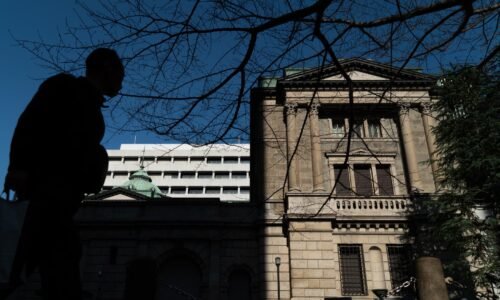 Bank of Japan keeps policy rate steady while raising inflation forecast on Iran war worries