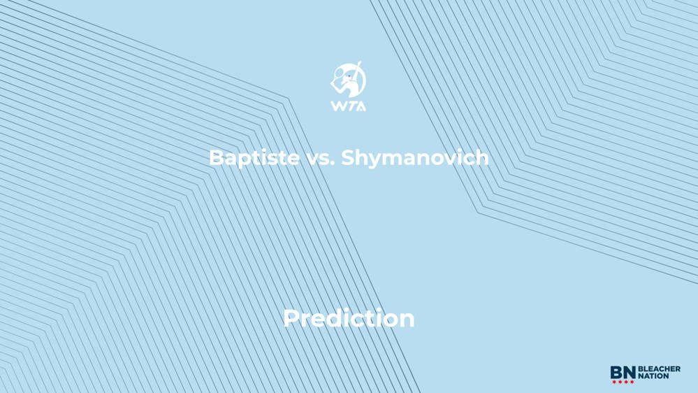 Baptiste vs. Shymanovich Prediction at the Open Capfinances Rouen Metropole - Thursday, April 16