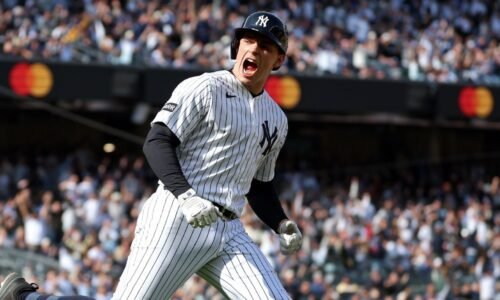 Ben Rice cleaning up in star-studded Yankees lineup