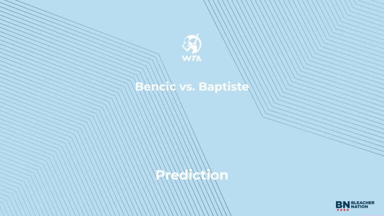Bencic vs. Baptiste Prediction at the Mutua Madrid Open - Monday, April 27