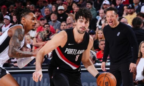Blazers’ Deni Avdija Discusses Game 4 Altercation With Stephon Castle