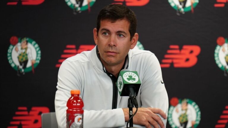 Brad Stevens: Happy with Celtics' play, content with role
