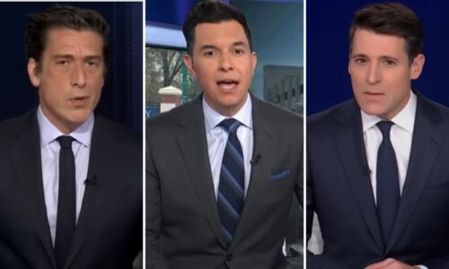 David Muir, Tom Llamas, Tony Dokoupil