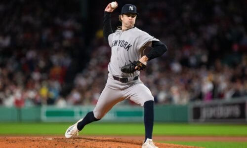 Cam Schlittler to start for Yankees against Rangers
