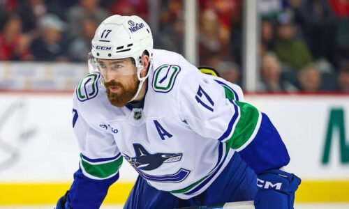 Vancouver Canucks defenseman Filip Hronek (17).