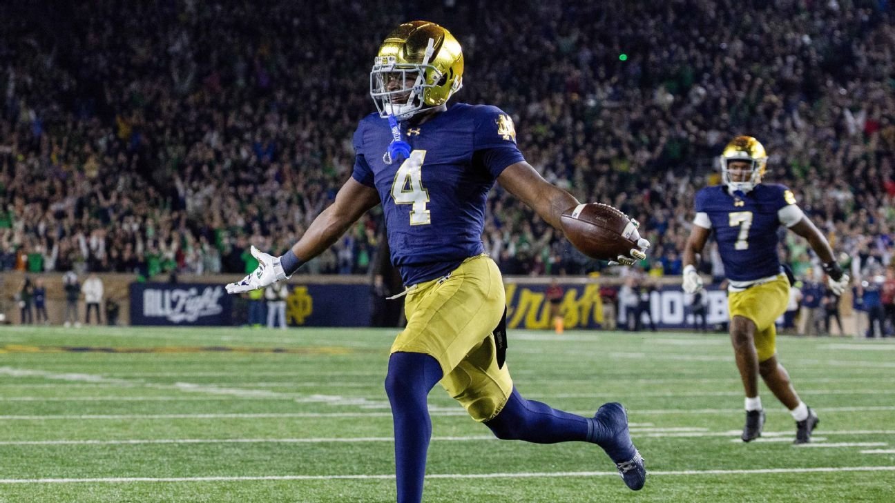 Cardinals select Jeremiyah Love with No. 3 pick in NFL draft