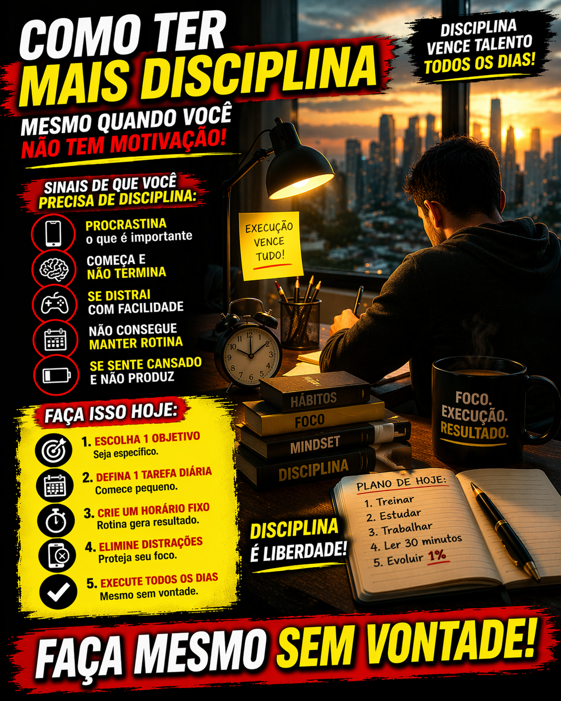 Como ter mais disciplina