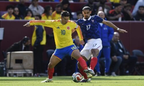 Colombia’s James Rodríguez hospitalized for ‘severe dehydration’ day after loss to France