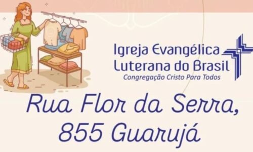 Comunidade é convidada para bazar beneficente em prol de novo templo no bairro Siena