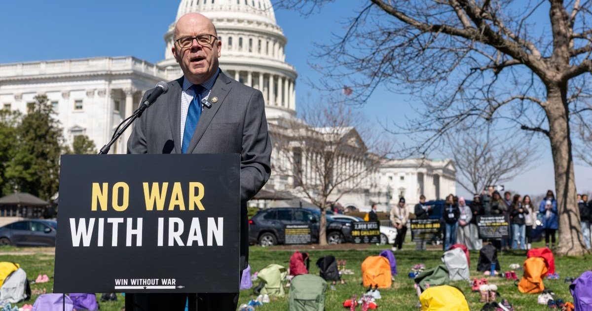 Democrats choose their words carefully on Trump’s Iran ceasefire