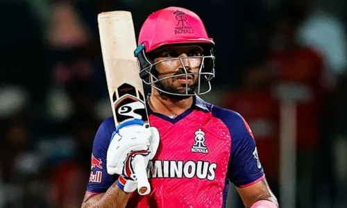 Dhruv Jurel smashes Abhinandan Singh for 24 runs in RR vs RCB clash