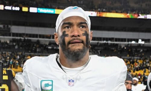 Miami Dolphins quarterback Tua Tagovailoa