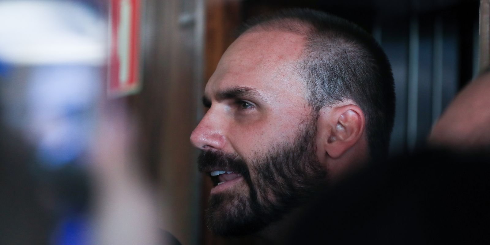 Eduardo Bolsonaro não comparece a interrogatório no Supremo