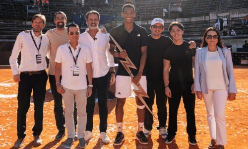 Félix the First: Auger-Aliassime wins Bastide UTS Nîmes at his maiden appearance in front on 13,000 spectators at the Arènes de Nîmes