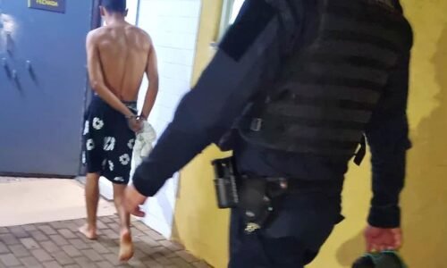 Filho é detido pela GM após descumprir medida protetiva contra a própria mãe em Cascavel