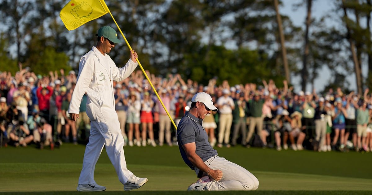 Final round audience trend for the Masters on CBS