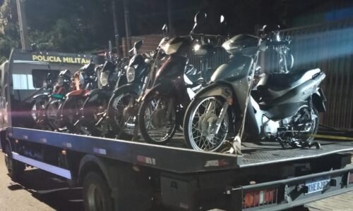 Fiscalização rigorosa marca operação de trânsito em Cascavel