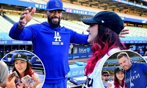 Freddie Freeman, Teoscar Hernández surprise Make-A-Wish kid at Dodger Stadium