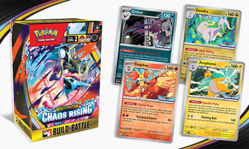 Get a Pokémon TCG: Mega Evolution—Chaos Rising Build & Battle Box Early