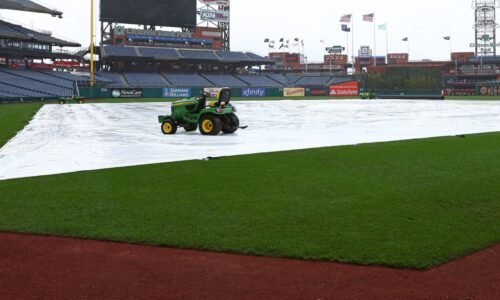 Giants-Phillies April 29 game postponed, split doubleheader on April 30
