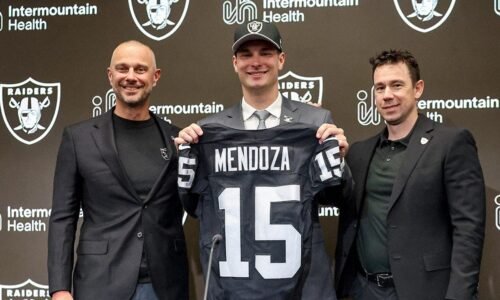 Hall of Famer Tom Flores blesses Raiders No. 1 pick Mendoza to wear No. 15