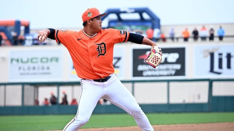Hao-Yu Lee, a top Tigers prospect, with Zach McKinstry on IL
