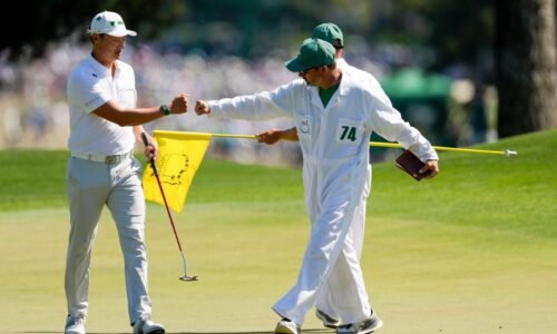 Haotong Li's had a wacky -- and impressive -- Masters week