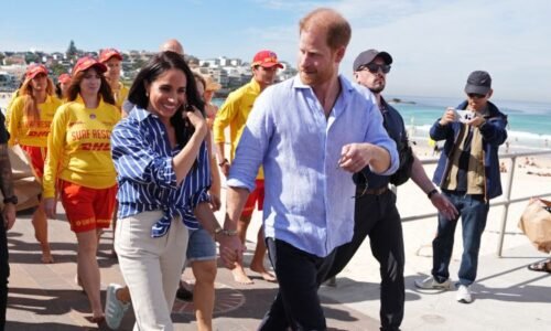 Harry and Meghan on a different kind of foreign trip in Australia