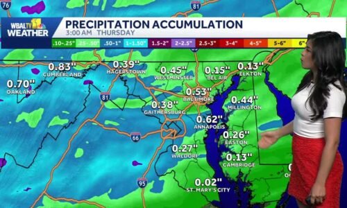 Heavy rain and storms Wednesday