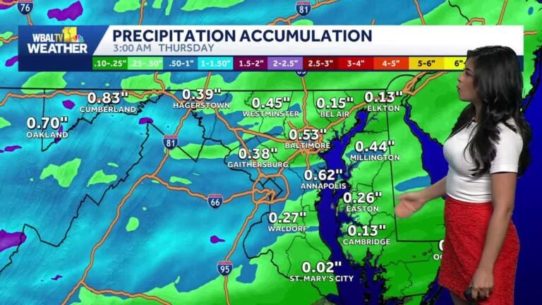Heavy rain and storms Wednesday