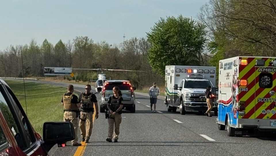 I-65 has reopened in Scott County after a morning crash