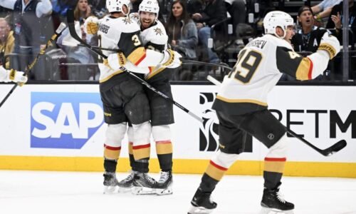 Inside the emotional roller coaster of Game 4 between the Golden Knights and Mammoth