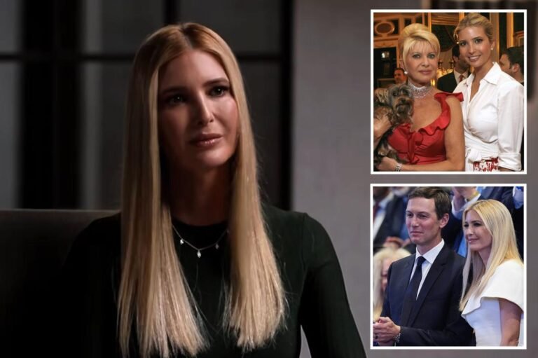 Ivanka Trump tears up about losing her mother, Jared's battle with cancer and watching her father get shot in 'real time'