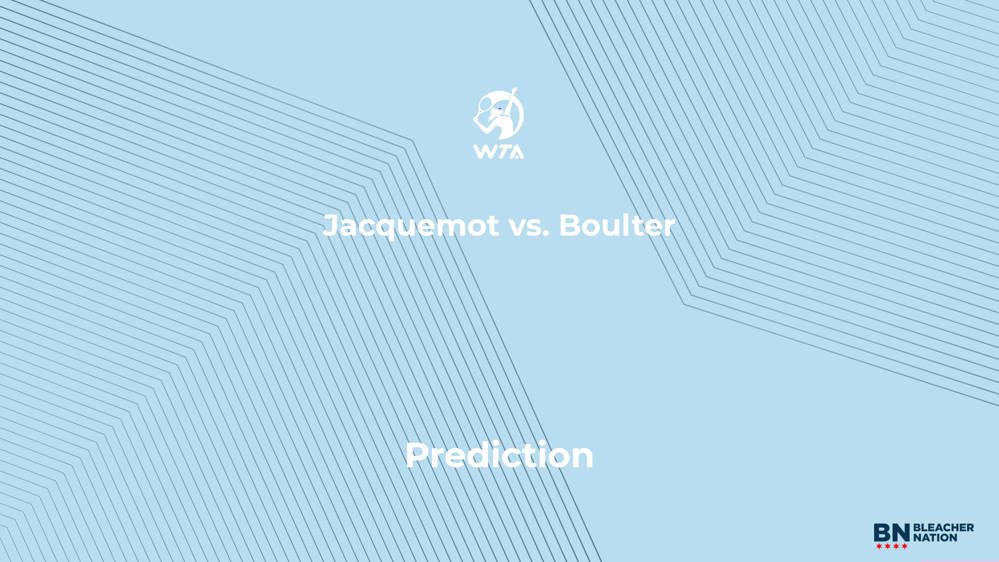 Jacquemot vs. Boulter Prediction at the Open Capfinances Rouen Metropole - Monday, April 13