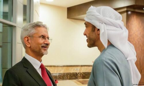 Jaishankar discusses Middle East conflict in UAE